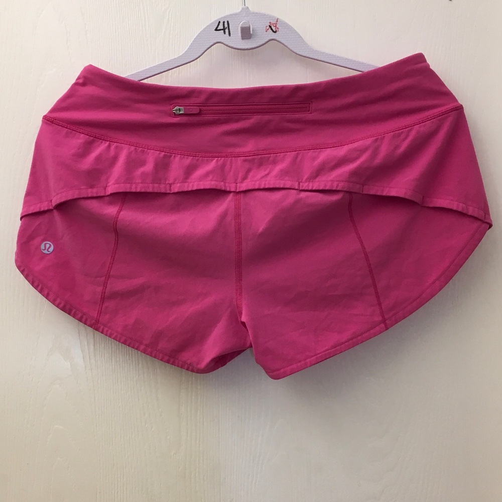 lululemon athletica Pink Athletic Running Shorts